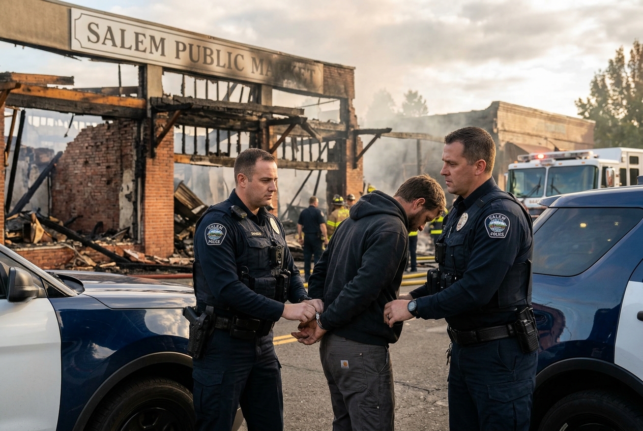 Fire at Salem Public Market, Halloween fun, and new art director